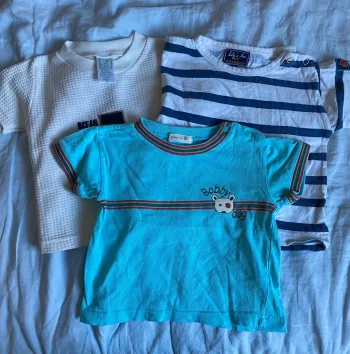 Lot 3 tee shirt manches courtes