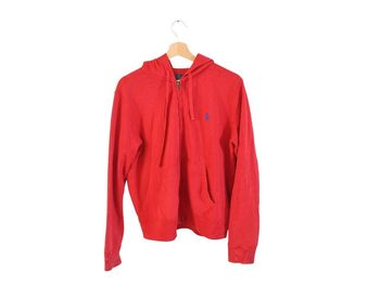 C52 sweat rouge Ralph Lauren XL