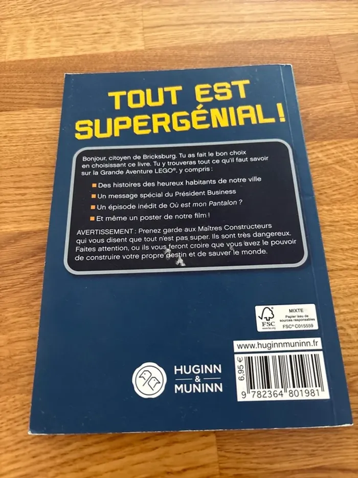 Livre Lego la grande aventure - photo numéro 2