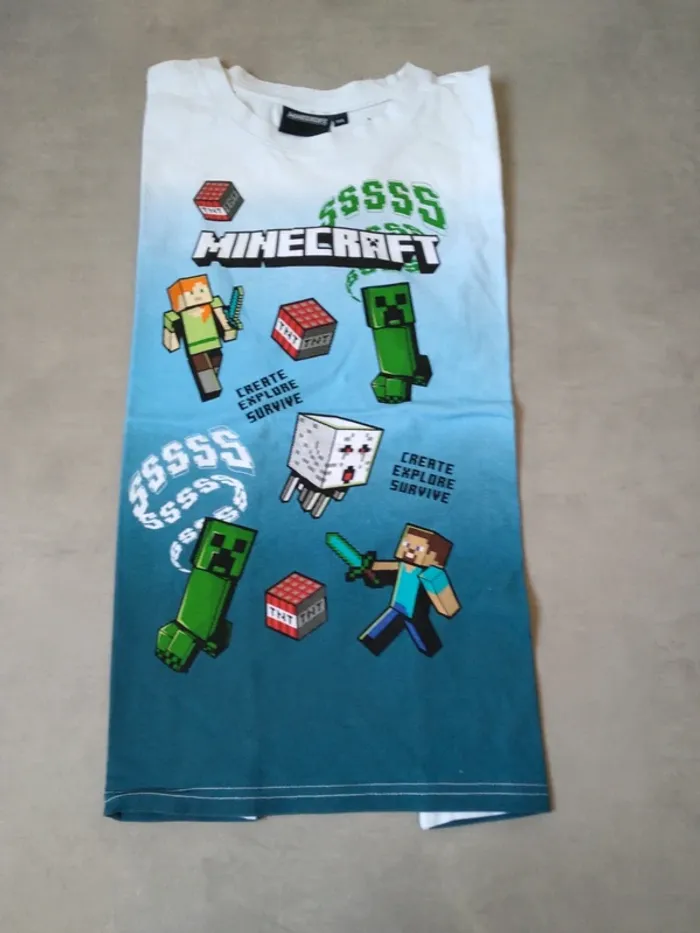 Tee-shirt enfant Minecraft