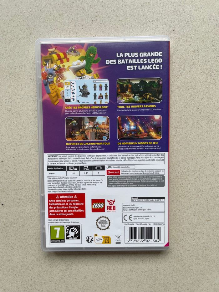 Jeu pour Nintendo switch, Lego brawls en français - photo numéro 3
