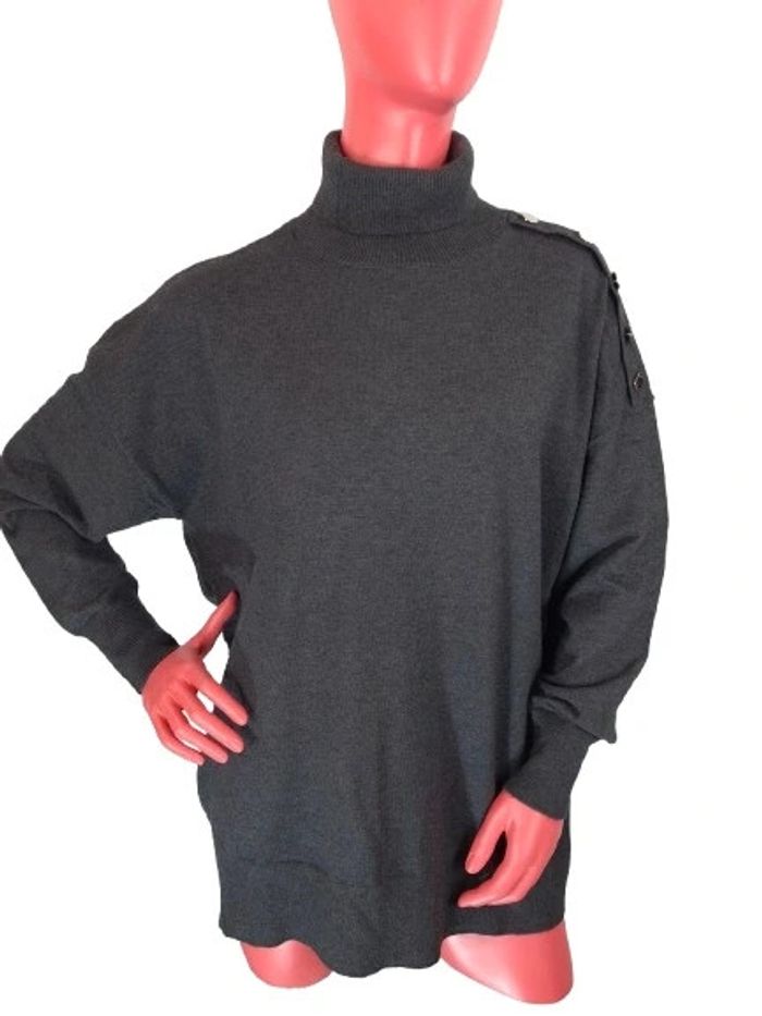 Pull col roulé morgan