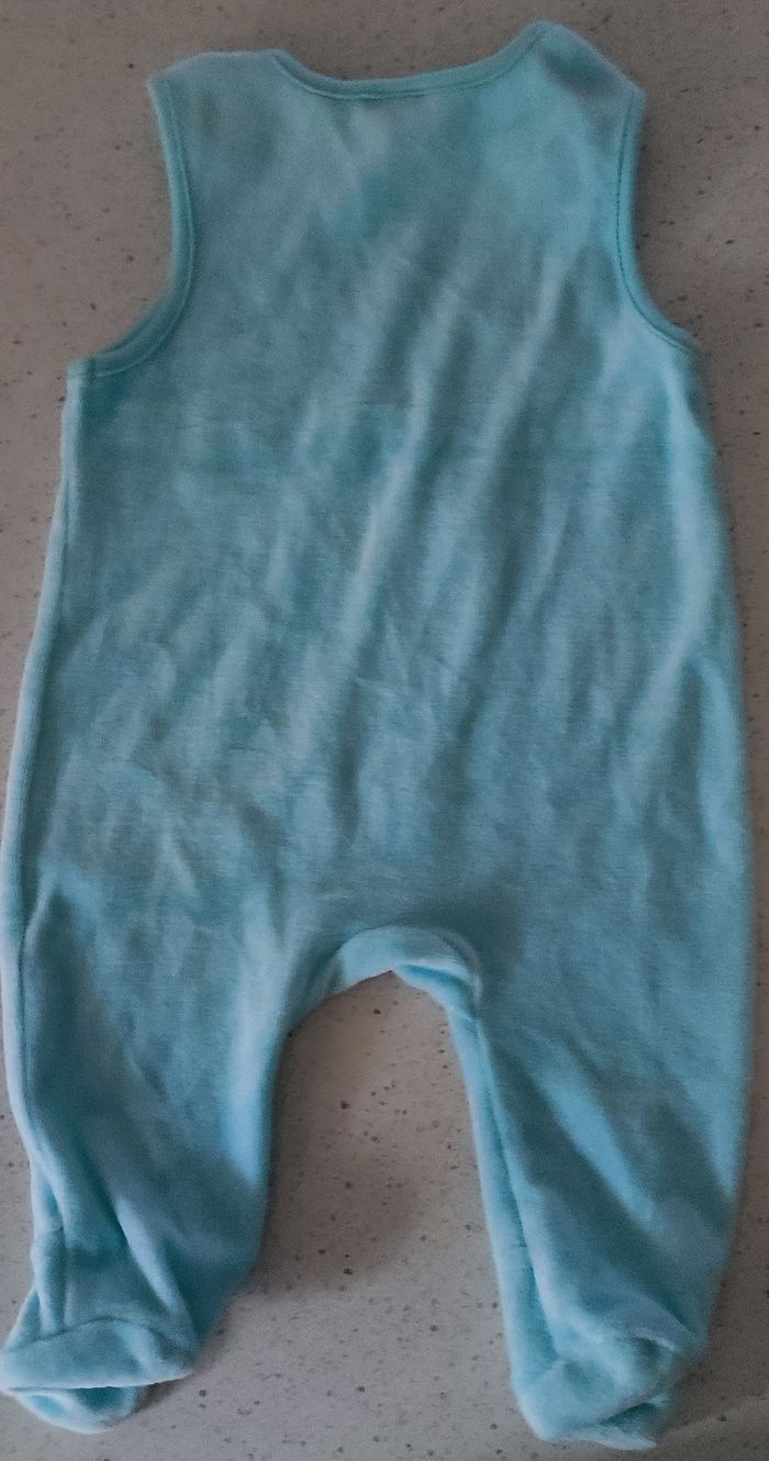 Grenouillère sans manches bébé fille - photo numéro 2