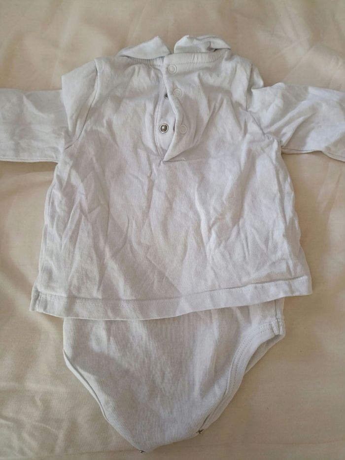 Ensemble salopette body 3 mois - photo numéro 4