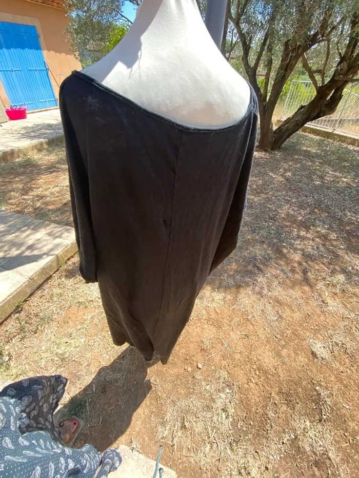 Robe noire oversized miss Zazies