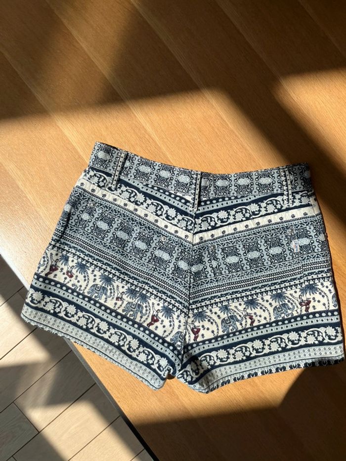 Short taille haute high waist chipie vintage ethnique culutre - photo numéro 7