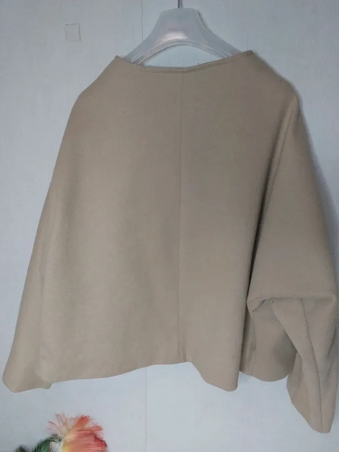 Veste beige Taille M qui taille L - photo numéro 3