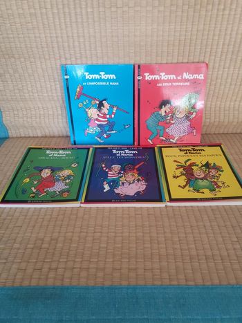 Lot de 5 Tom-tom et Nana