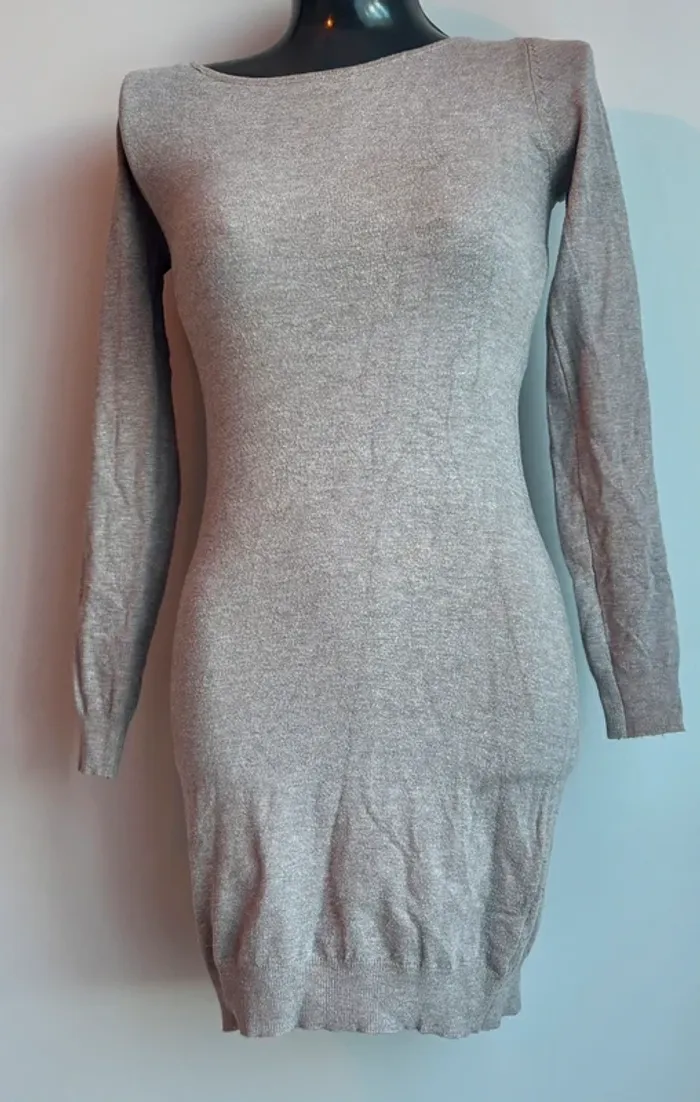 Robe grise Moewy taille unique – voir photo & mesures