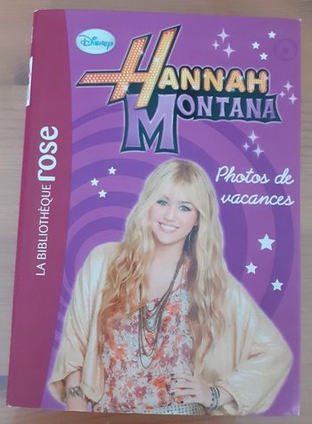 Livre Hannah Montana - bibliothèque rose