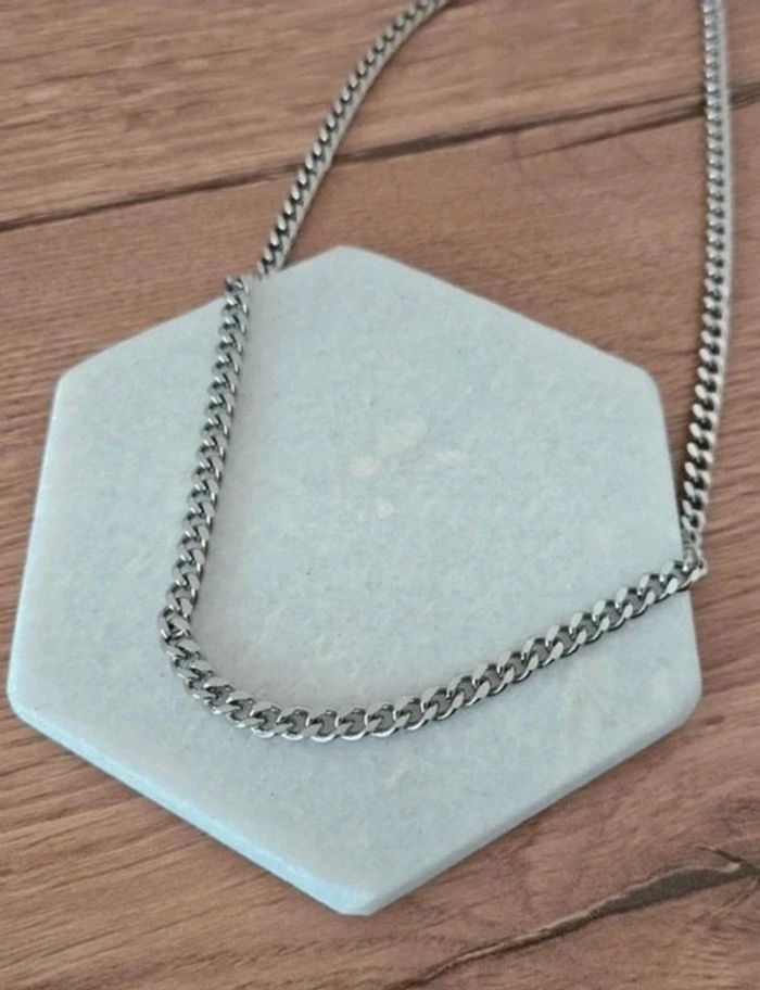 🔅 collier chaîne acier inoxydable - photo numéro 2