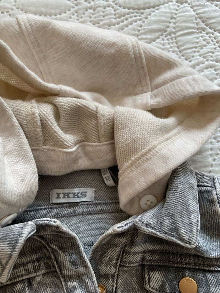 Blouson en jean à capuche - photo numéro 2