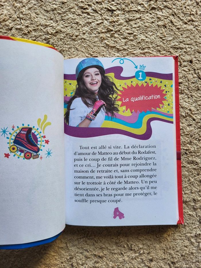 Livre enfant Soy Luna Disney Tome 15 Un amour parfait La Bibliothèque Rose - photo numéro 7