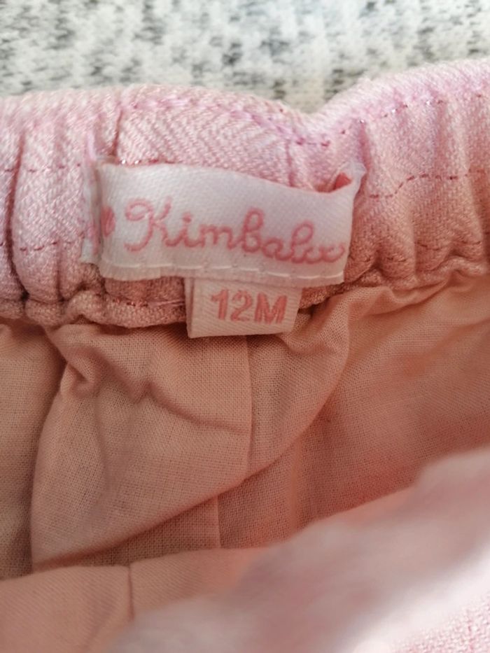 Panta-court fille taille 12 mois - photo numéro 3