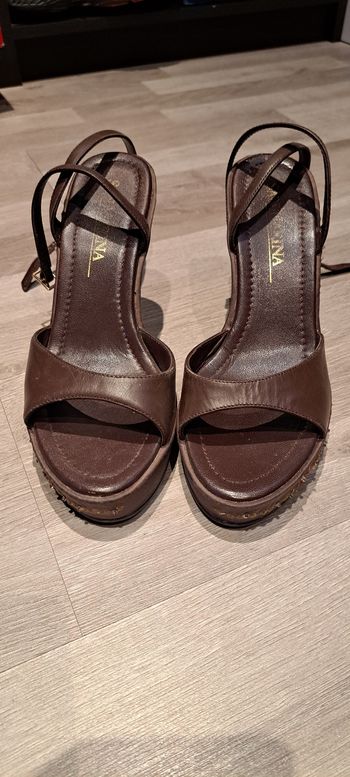 Sandales marrons 