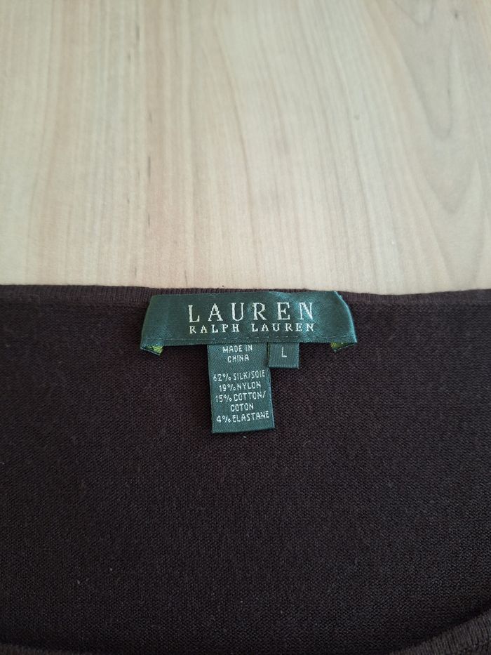 Pull taille L marque Ralph Lauren - photo numéro 4