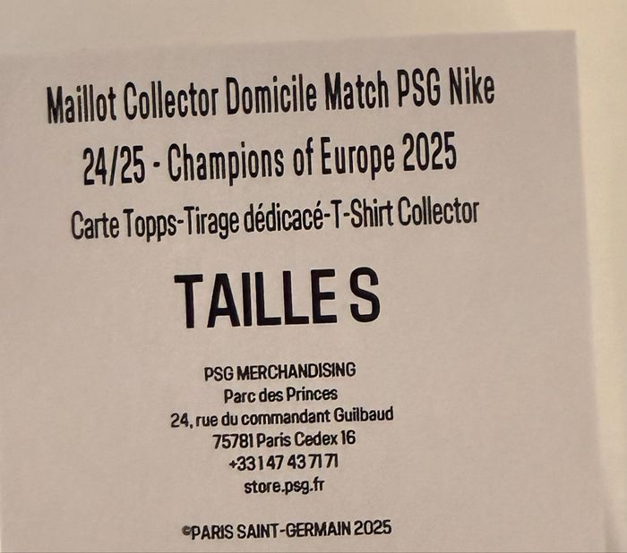 Coffret Collector PSG Champions d’Europe 2025 - Éditions limitées - photo numéro 4