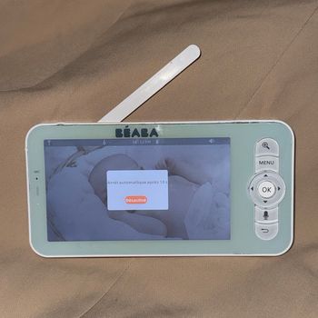 Écran tablette moniteur parent de babyphone Béaba Zen Premium 