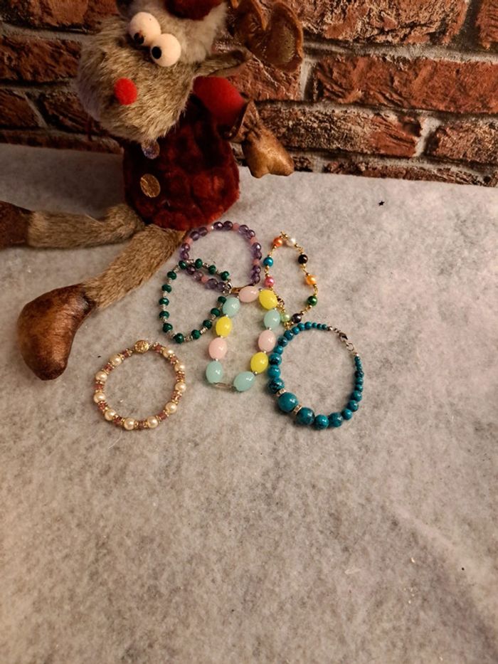 Lot de bracelets multicolore chic - photo numéro 2