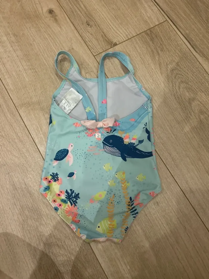 Maillot de bain une pièce petite fille - photo numéro 2