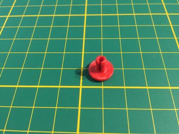 Boulon rouge 30202482 pièce détachée Playmobil 4820 Camion de pompiers grande échelle #A61