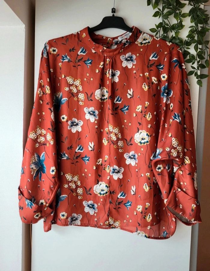 🌼 Blouse fleuries femme taille 42, Morgan 🌼 - photo numéro 2