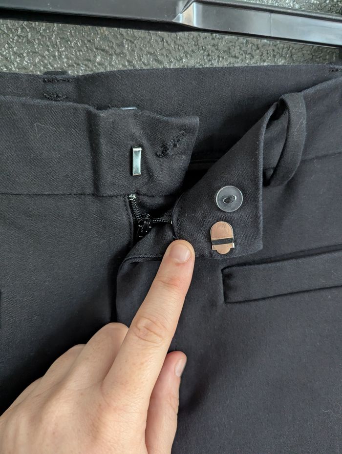 Pantalon noir stradivarius taille 36 - photo numéro 5