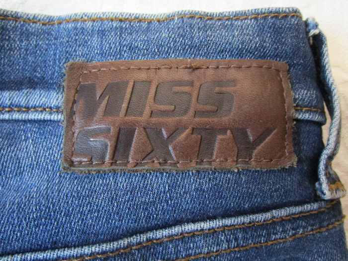 Jean femme Miss Sixty coupe skinny stretch Judy Taille 34 W25 L29 Bleu brut (J265) - photo numéro 8