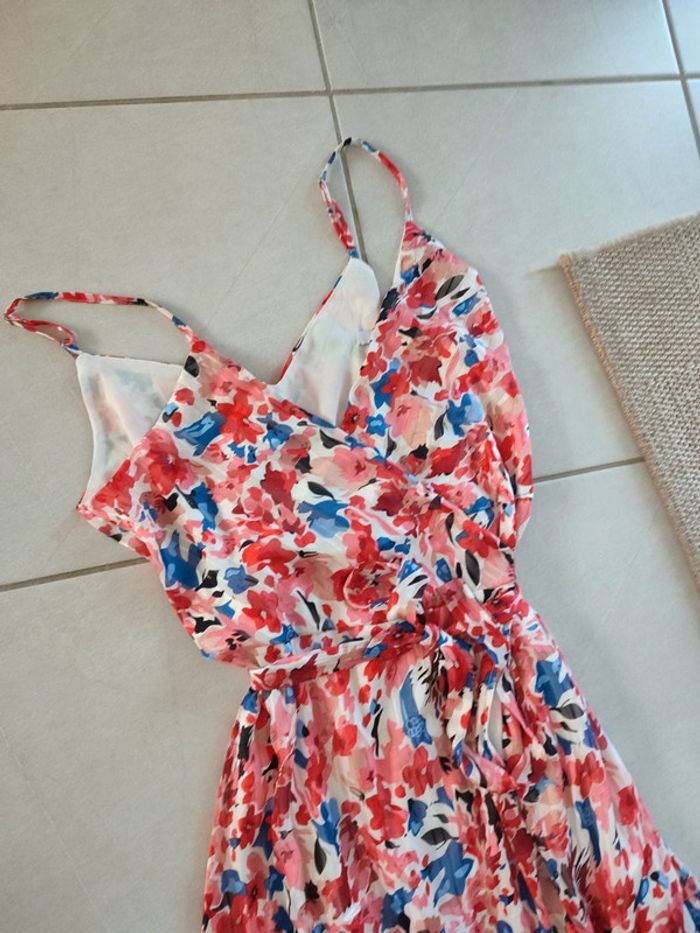 Robe d'été fleurie M/L - photo numéro 3