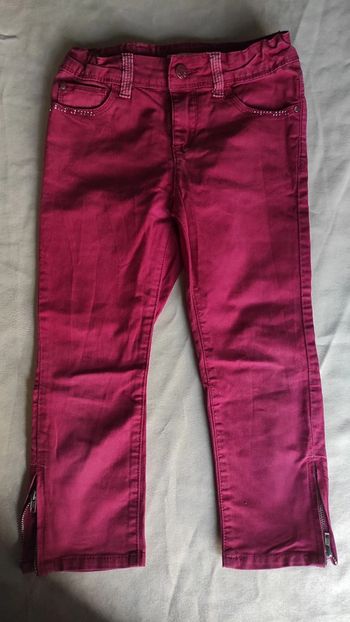 Pantalon jean fushia