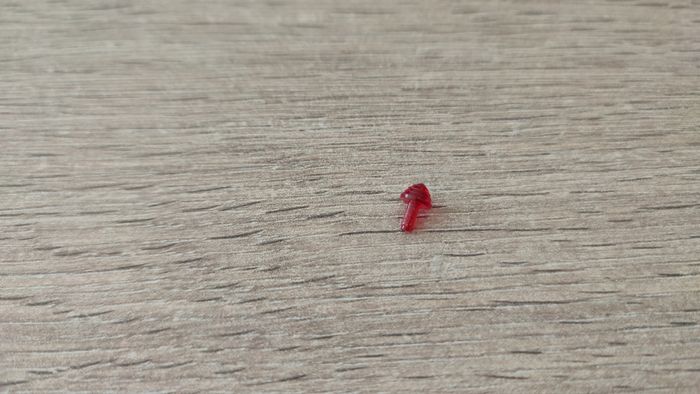 Phare arrière pièce détachée miniature Bburago Burago Chevrolet Corvette 1957 1/18 1/18e 1/18ème #D2 - photo numéro 2