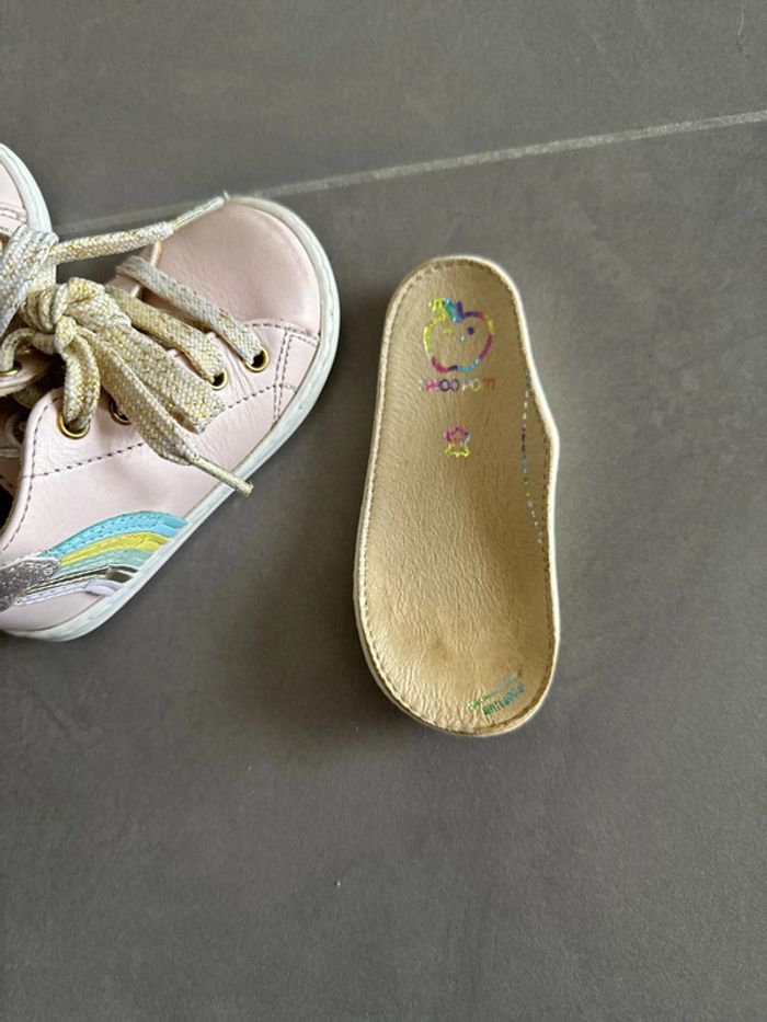 Shoo pom chaussure rose arc en ciel t21 - photo numéro 5