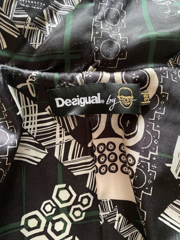 Manteau desigual jaune - photo numéro 5