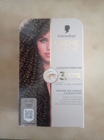 Coloration Crème suprême "Schwarzkopf"