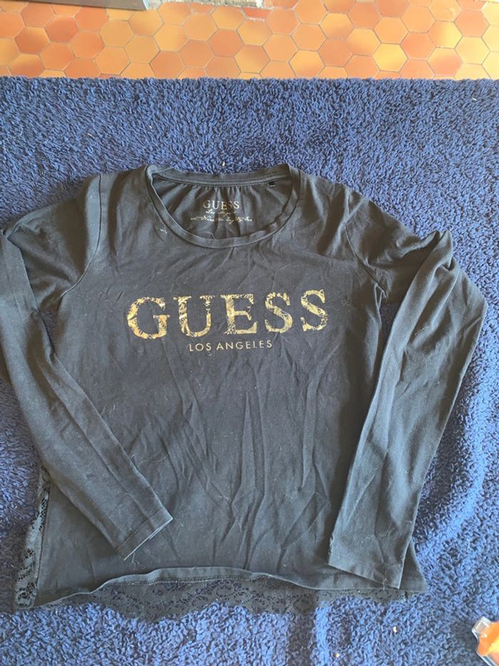Magnifique t-shirt femme guess