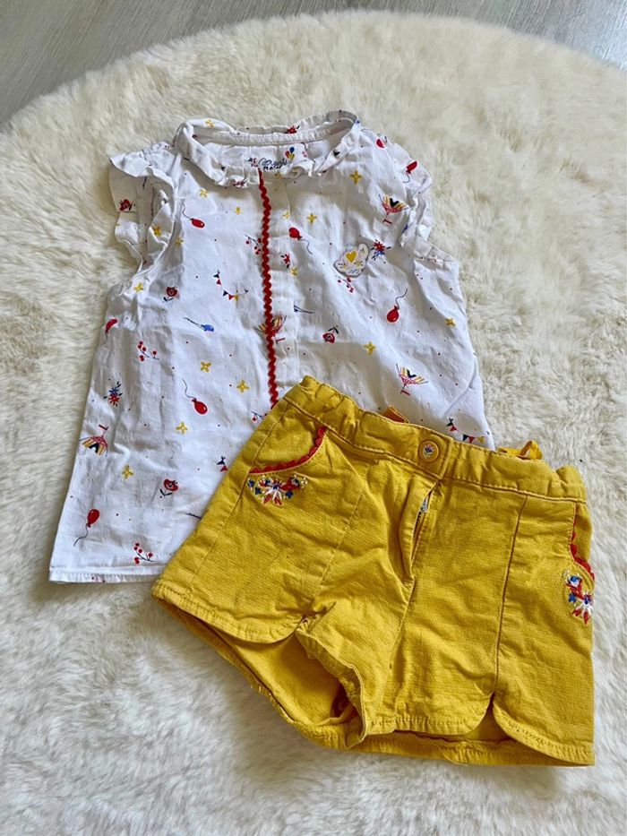 Ensemble estival sergent major 3 ans