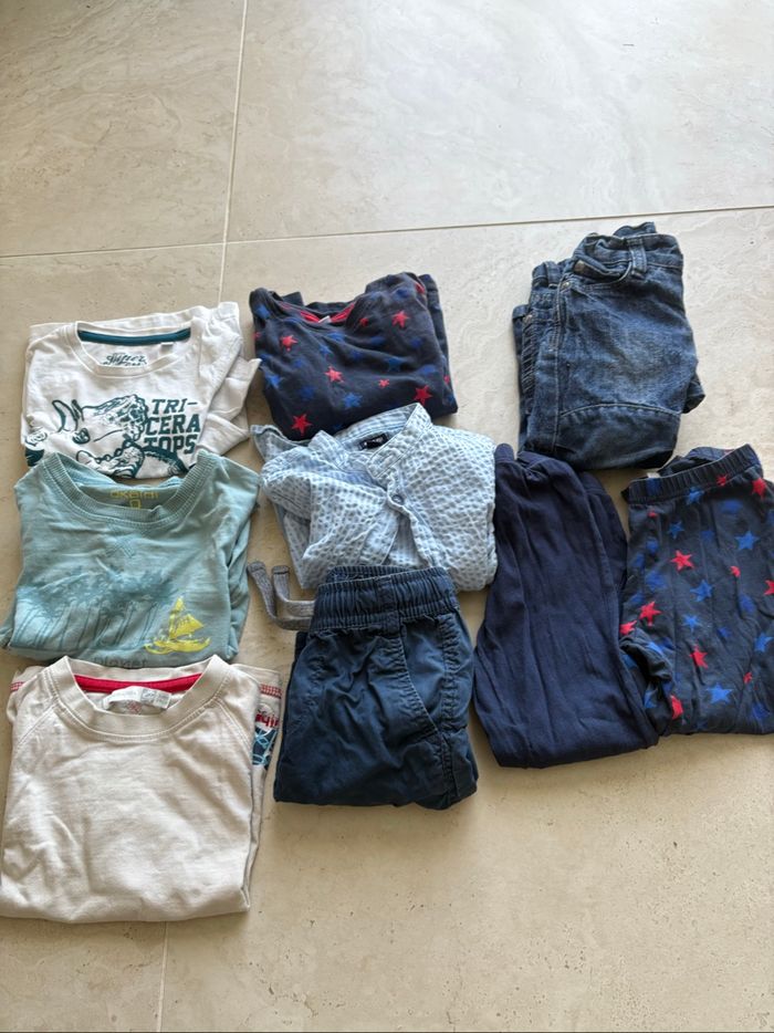 Lot vêtements garçon