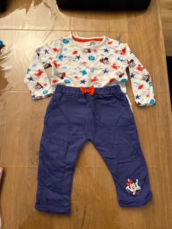 Ensemble Minnie 18 mois