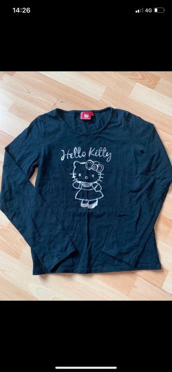 Te shirt ML Hello KItty 14 ans
