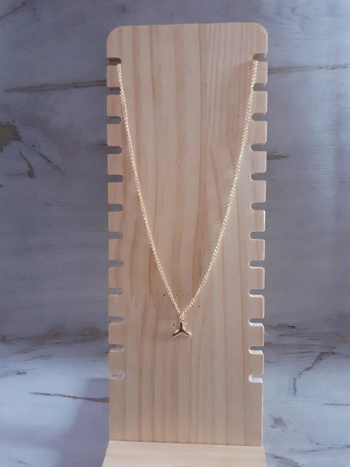 Collier doré 1 moustache - photo numéro 2