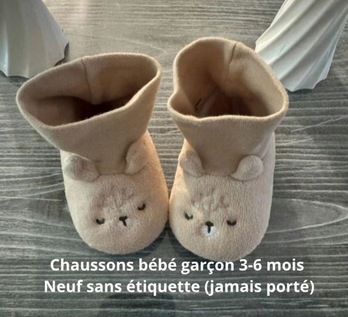 Chaussons bébé garçon