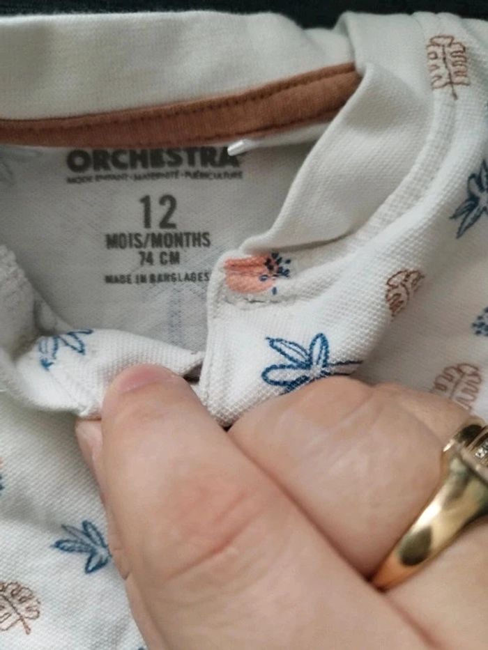 T shirt orchestra 12 mois - photo numéro 4