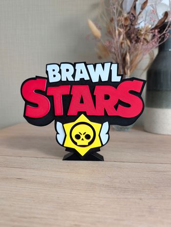 Brawl Stars logo décoratif 17x13cm