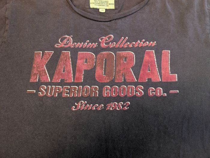 T-shirt garçon 14 ans Kaporal - photo numéro 5