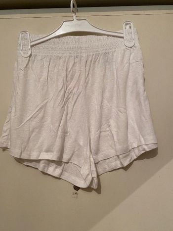 Short en lin taille haute H&M taille L neuf