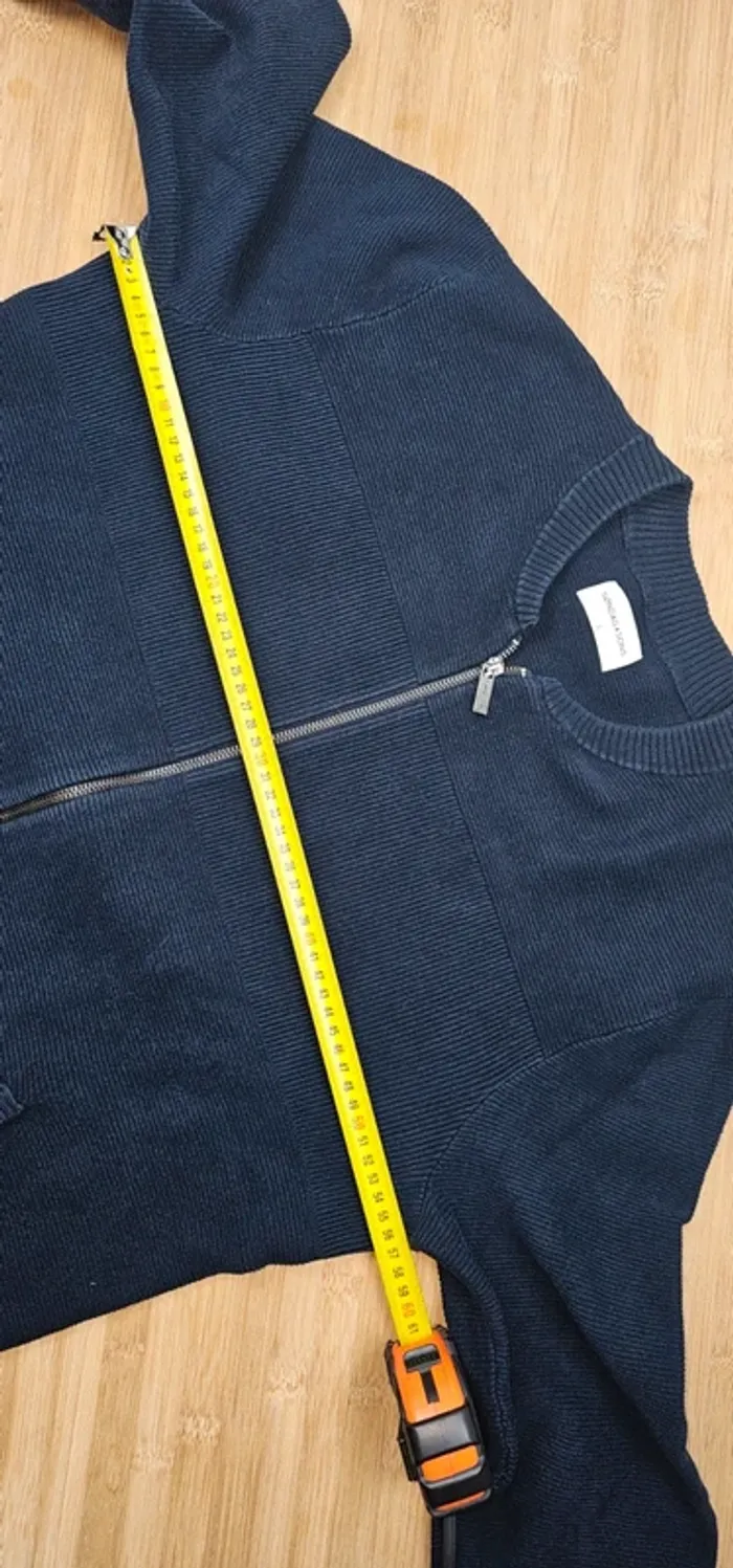 Cardigan zippée sondag & sons .100%
Coton, bleu marine - photo numéro 9
