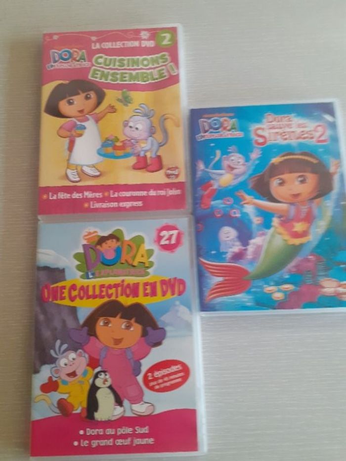 Lot 3 DVD Dora l exploratrice