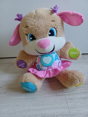 peluche interactive fisher price