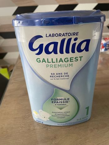 Lait 1er âge galiagest