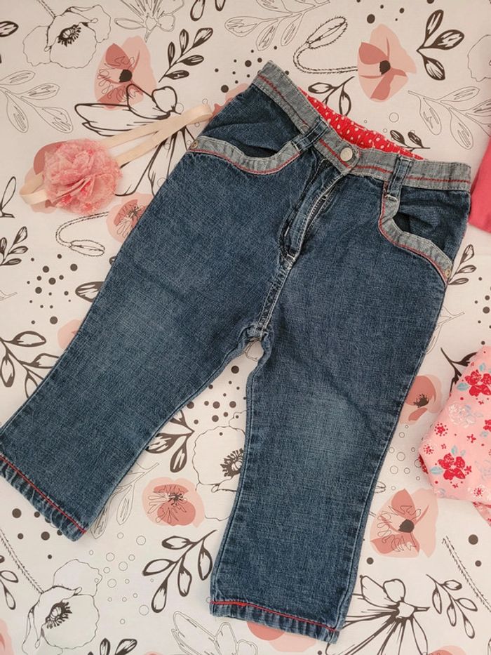 Tee shirt fille Levi's avec pantalon du pareil au même - photo numéro 4